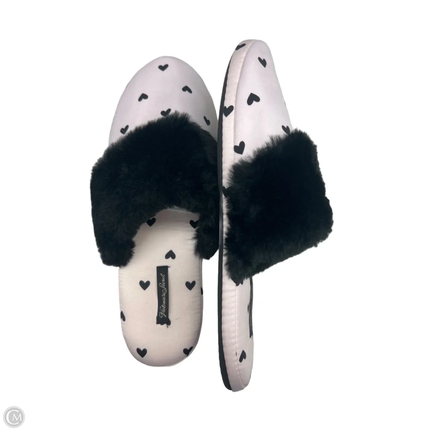 Slippers By Victorias Secret In Black & Pink