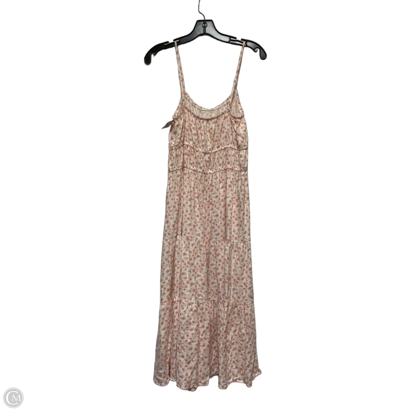 Dress Casual Midi By Celebrity Pink In Floral Print, Size: M