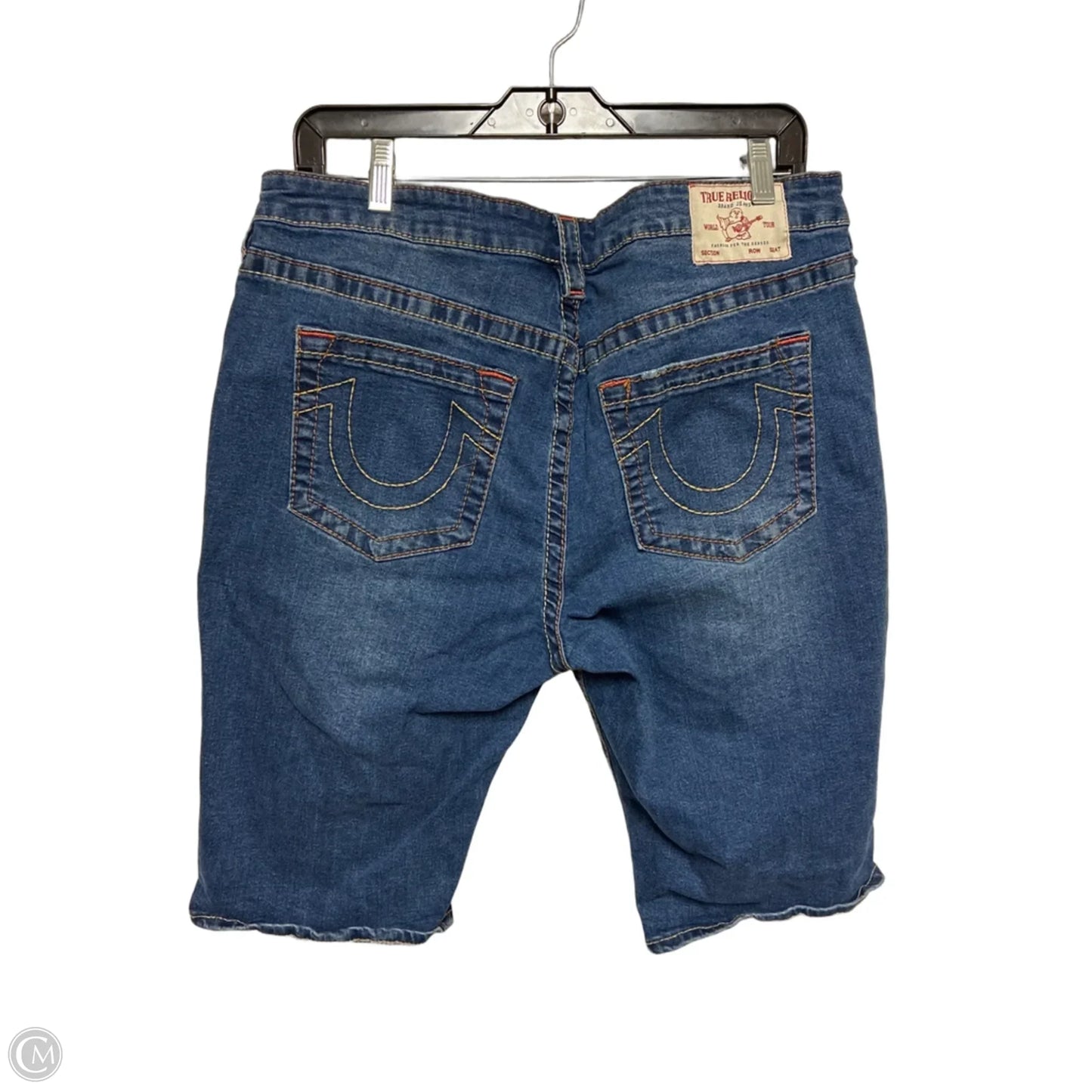 Shorts By True Religion In Blue Denim, Size: 12