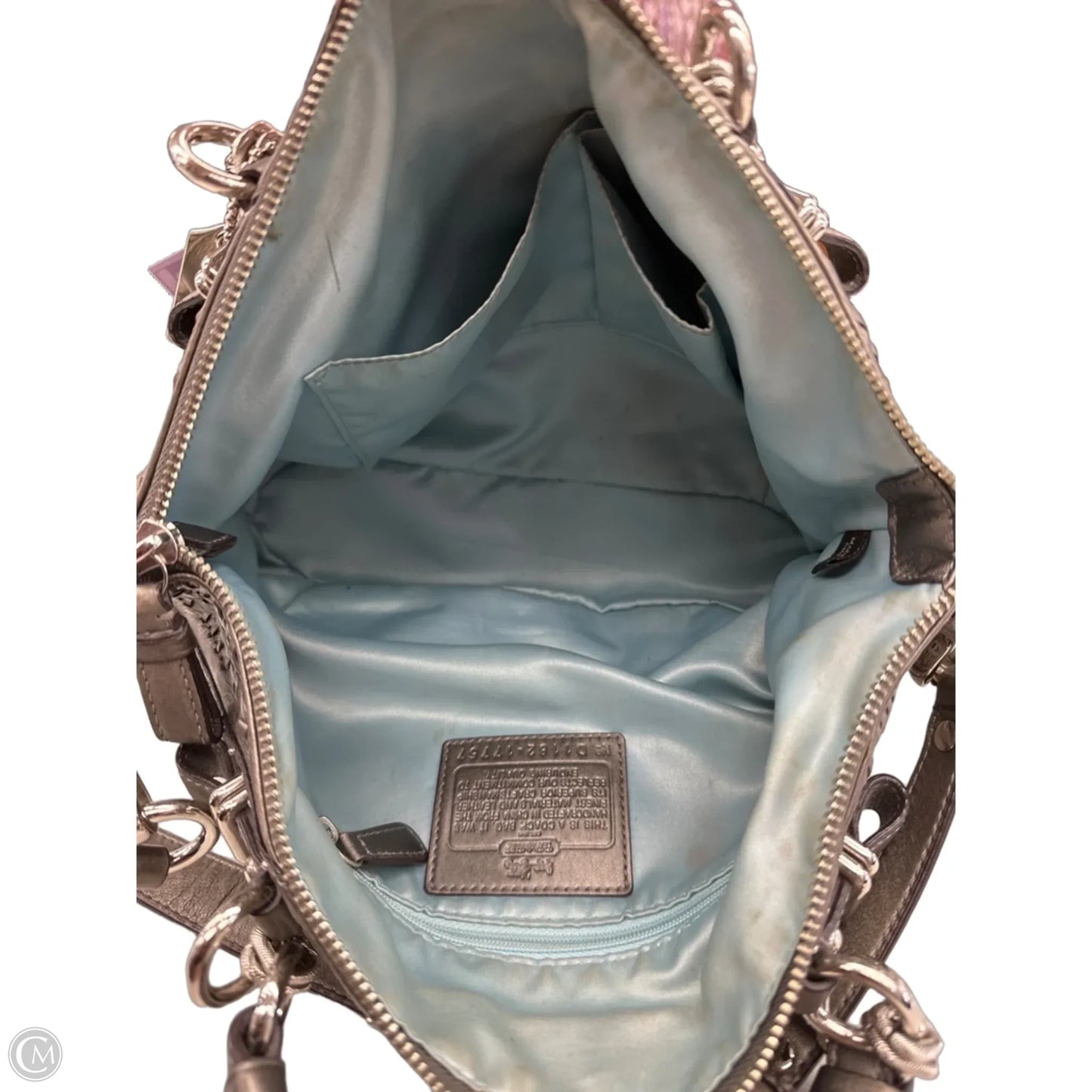 Handbag Designer By Coach, Size: Medium