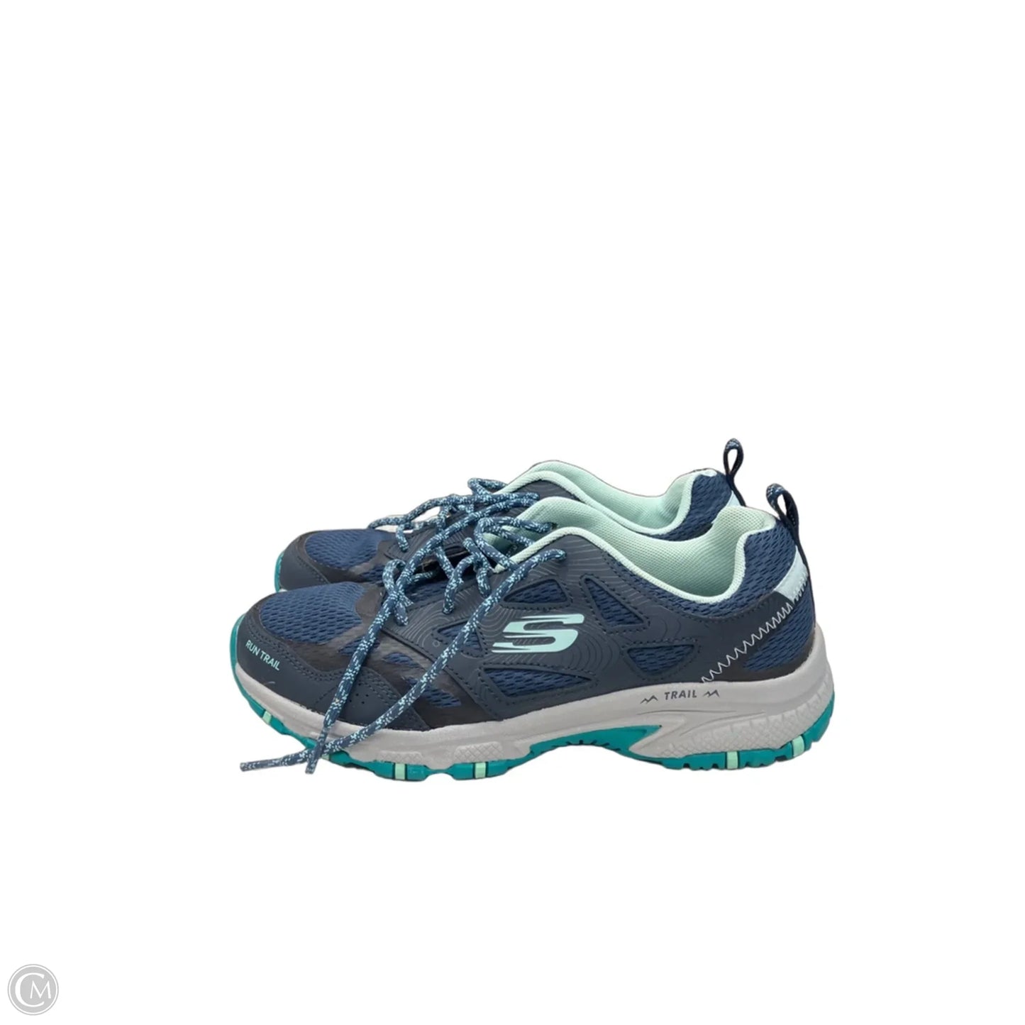 Shoes Athletic By Skechers In Blue, Size: 8.5