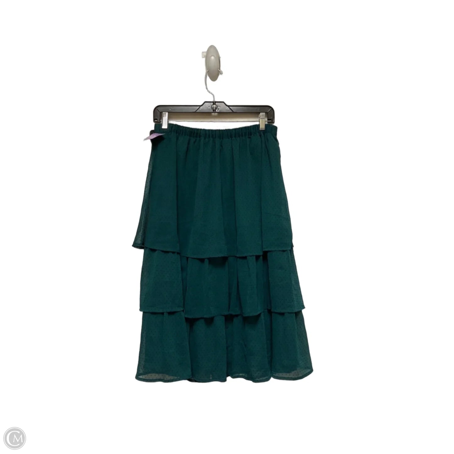 Skirt Midi By J. Crew In Green, Size: 4
