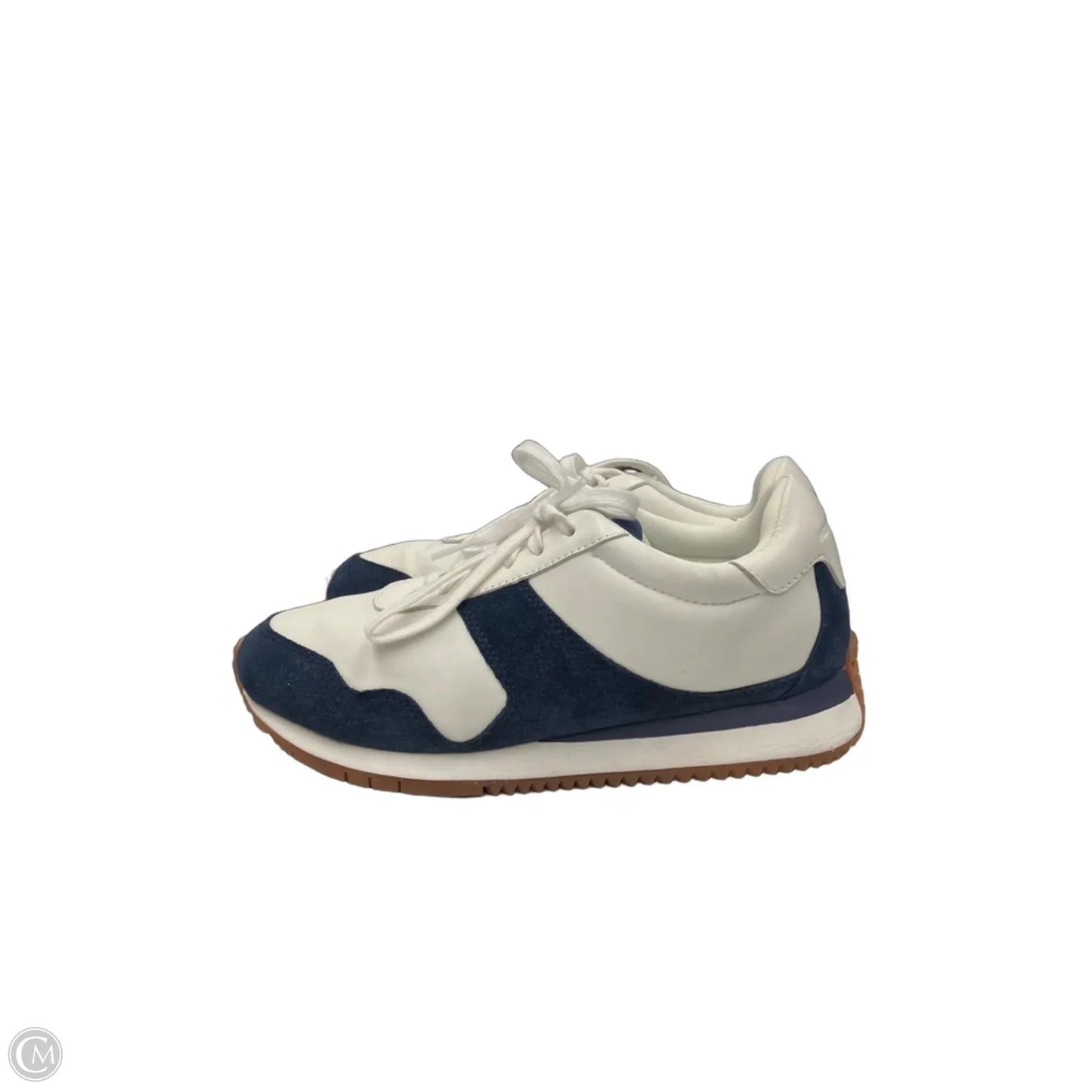 Shoes Sneakers By Peter Millar In Blue & White, Size: 7