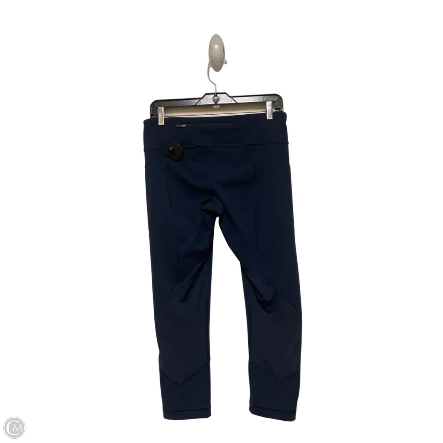 Athletic Capris By Lululemon In Navy, Size: 8