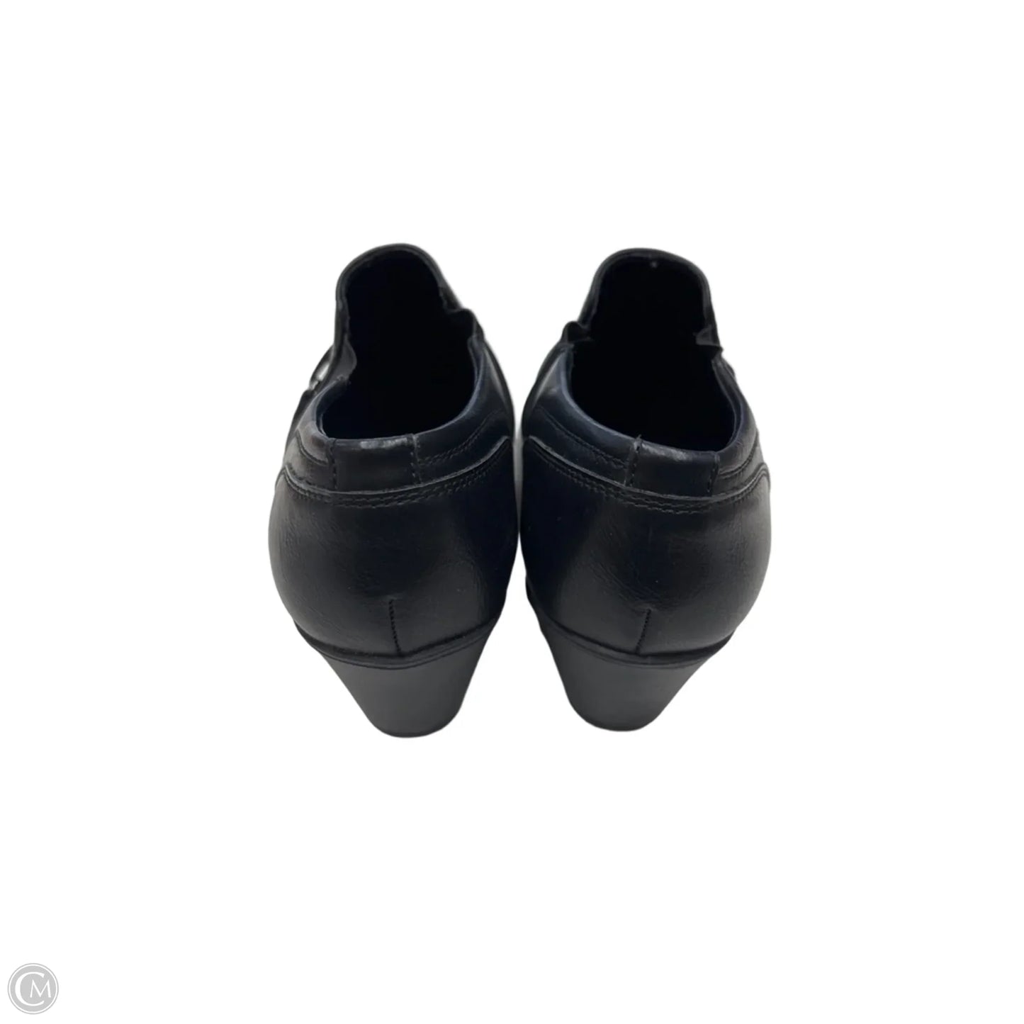 Boots Ankle Heels By Clothes Mentor In Black, Size: 8.5