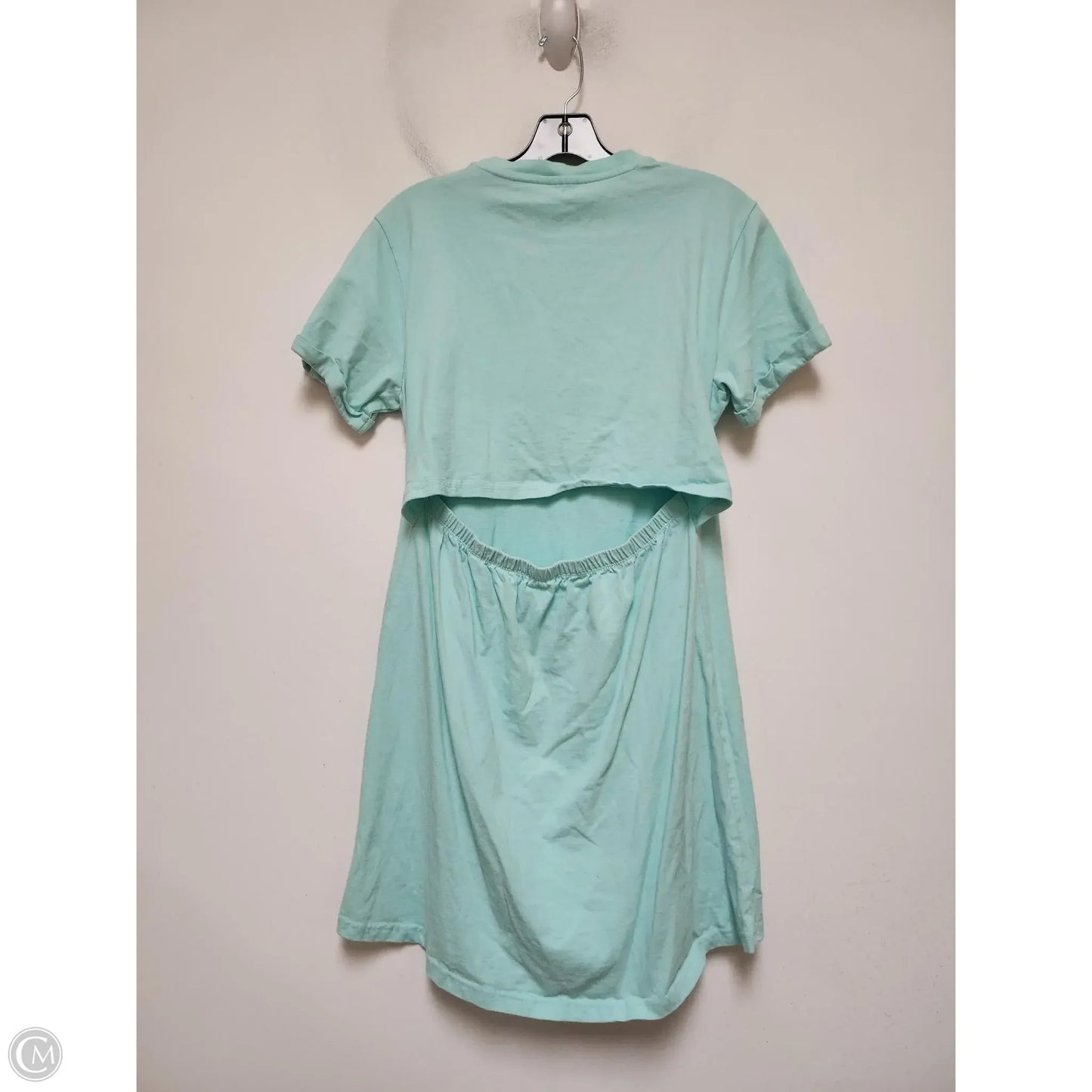 Dress Casual Short By Walt Disney In Aqua, Size: M