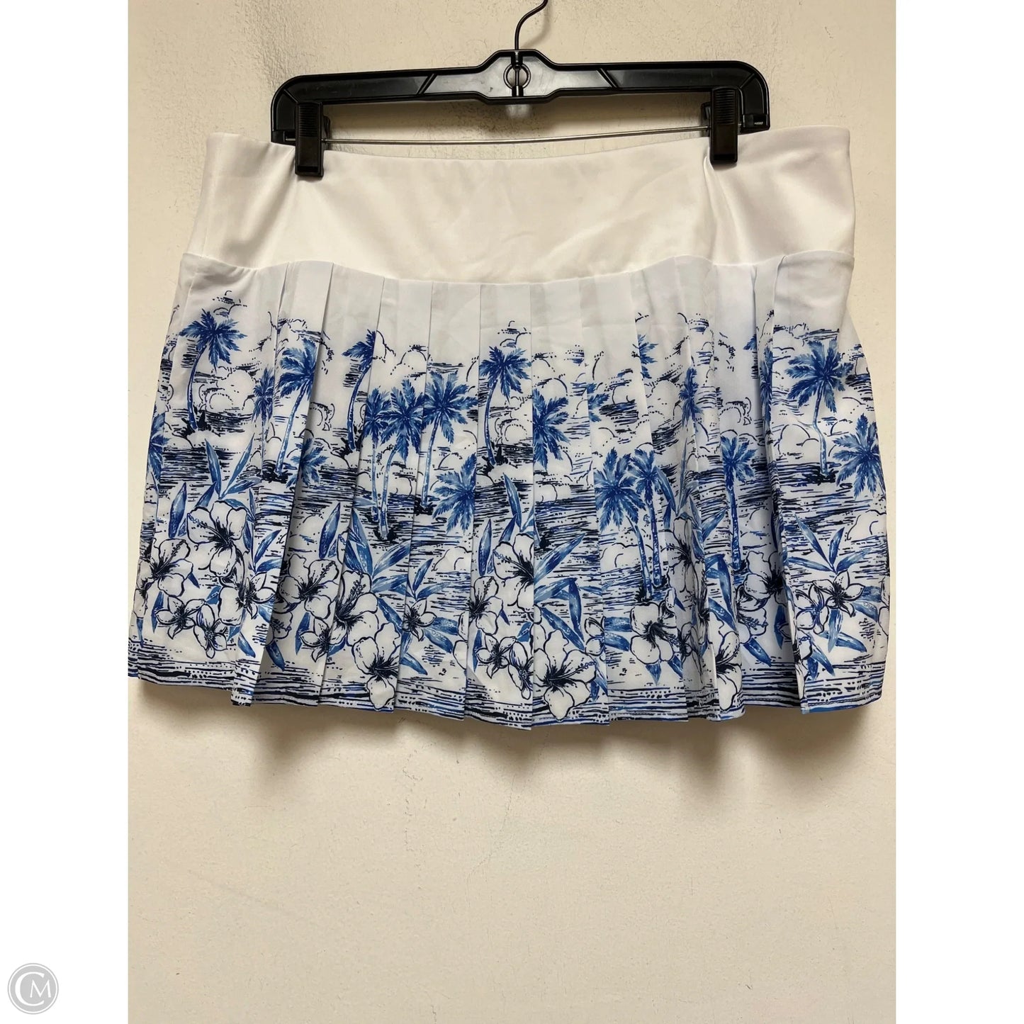 Athletic Skirt By Tommy Bahama In Tropical Print, Size: Xl