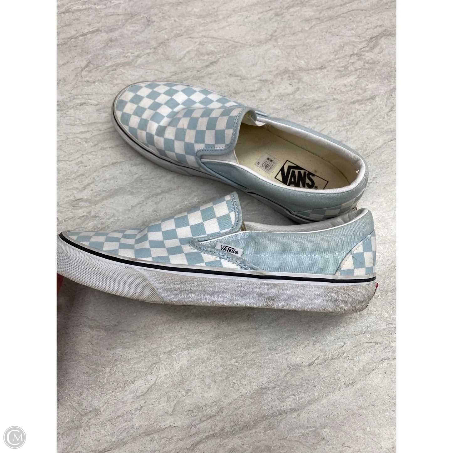 Shoes Sneakers By Vans In Checkered Pattern, Size: 9.5