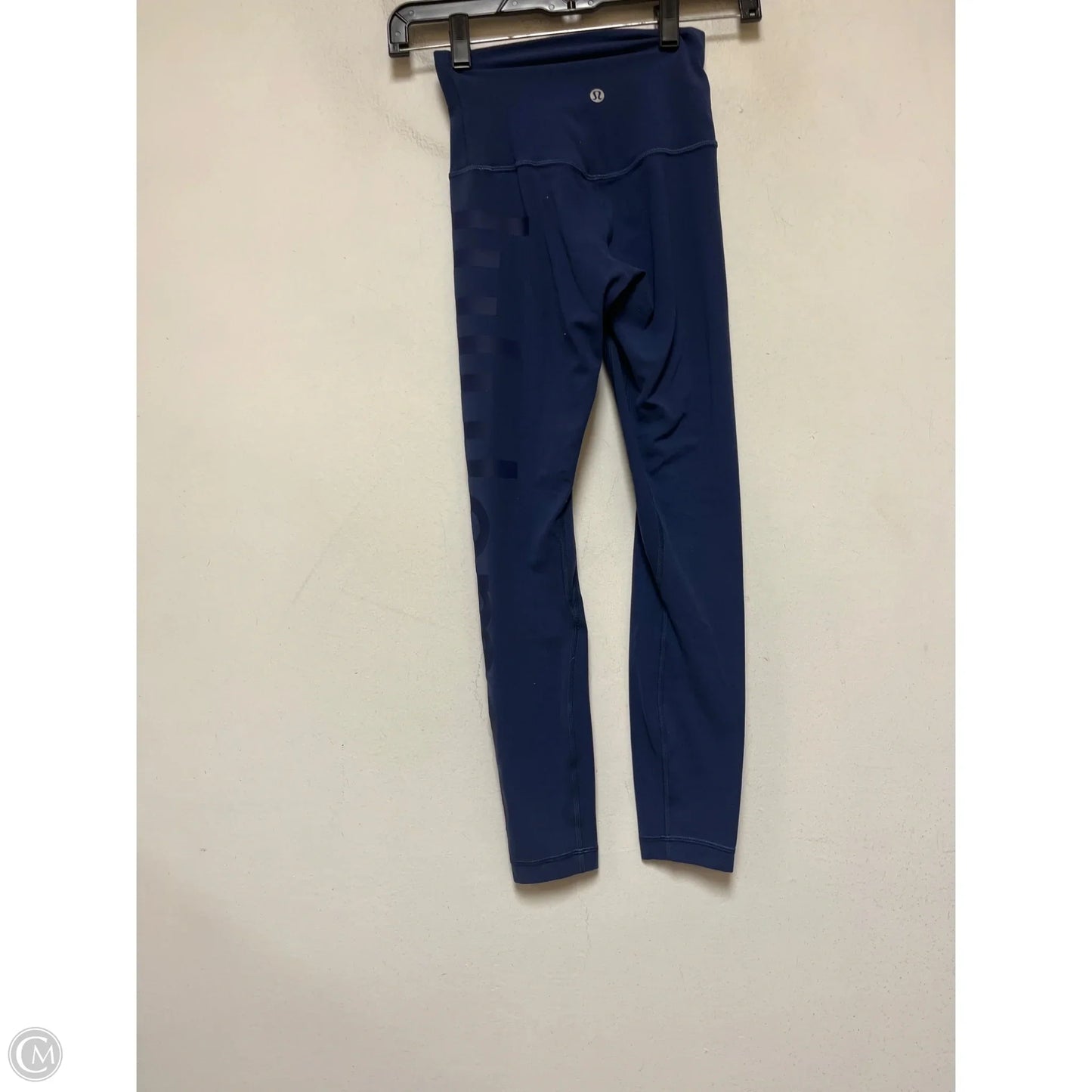 Athletic Leggings By Lululemon In Blue, Size: 0