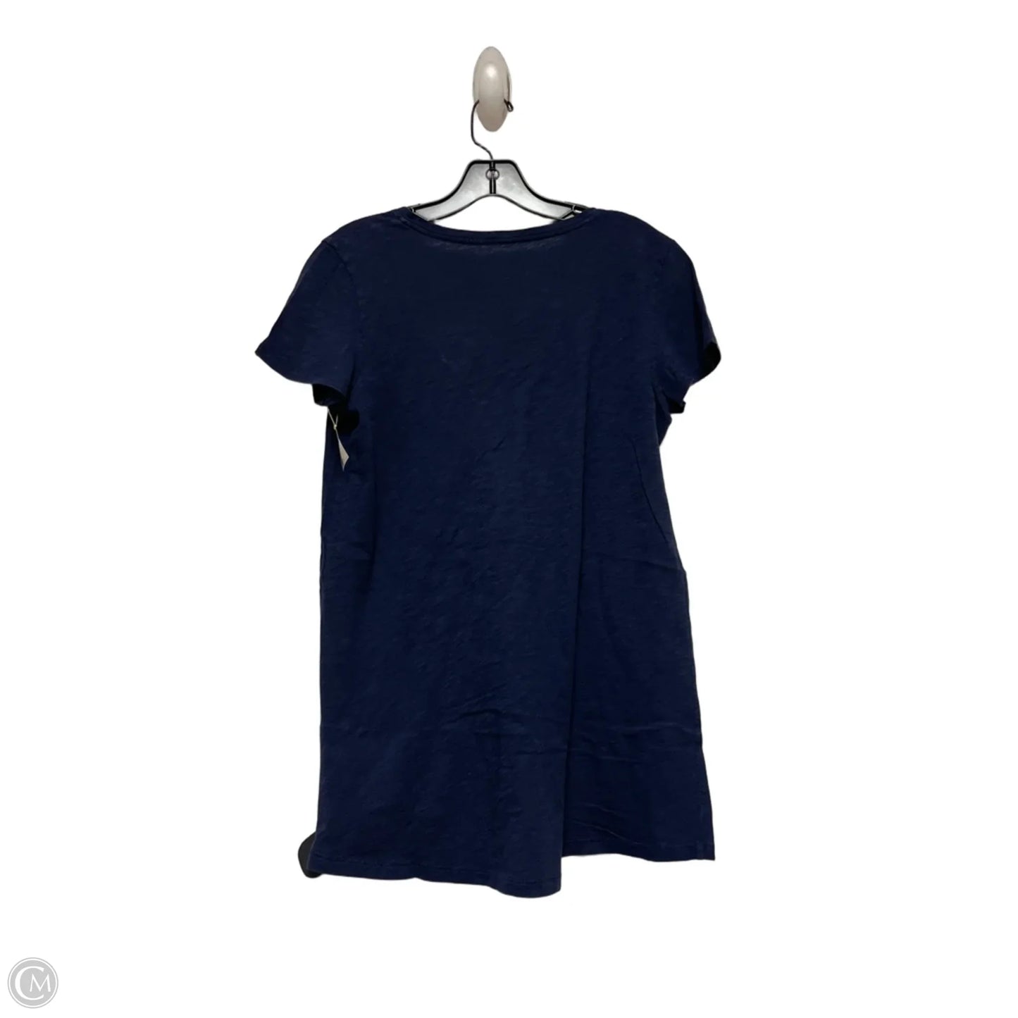 Top Short Sleeve Designer By Lilly Pulitzer In Navy, Size: Xs