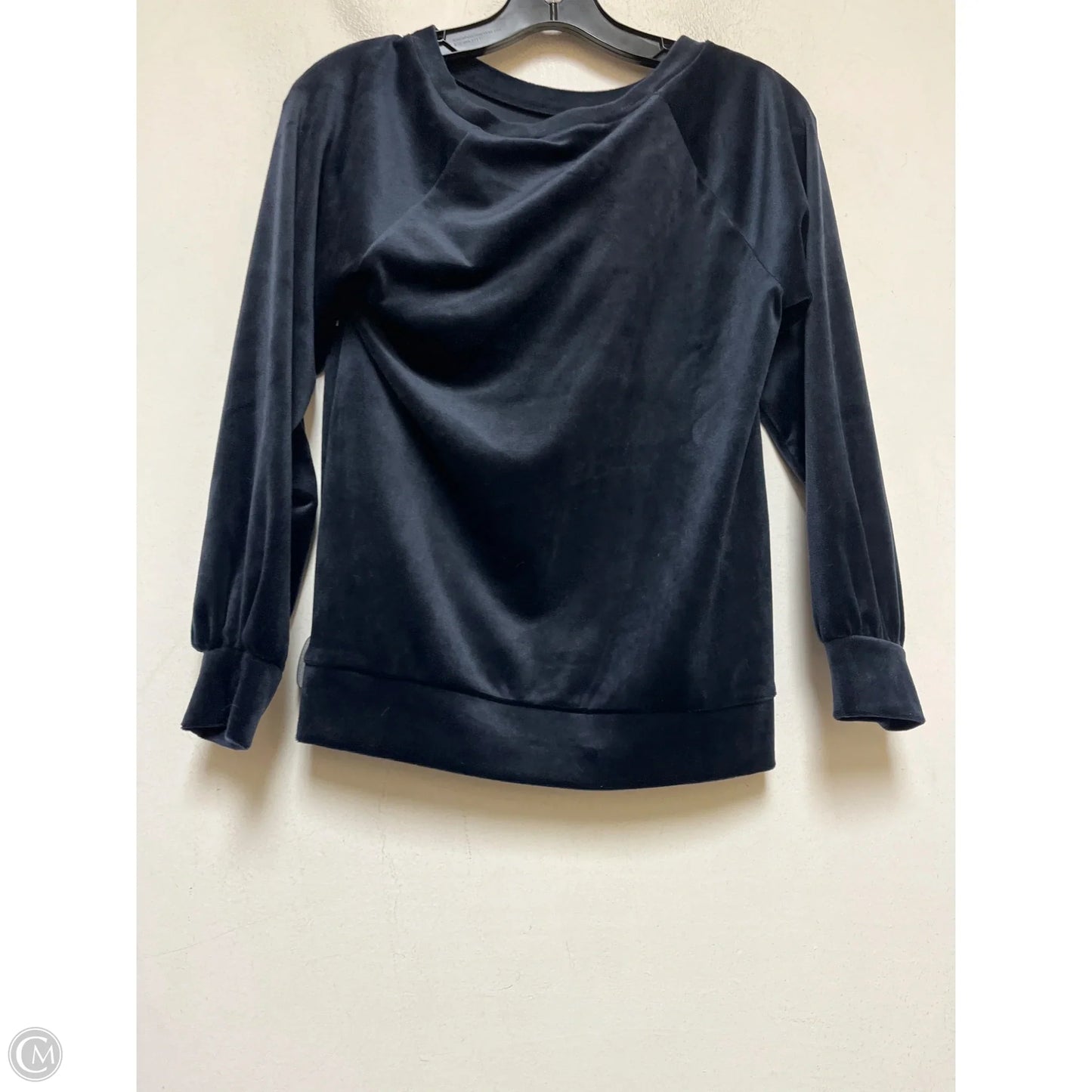 Top Long Sleeve By Loft In Navy, Size: Xsp