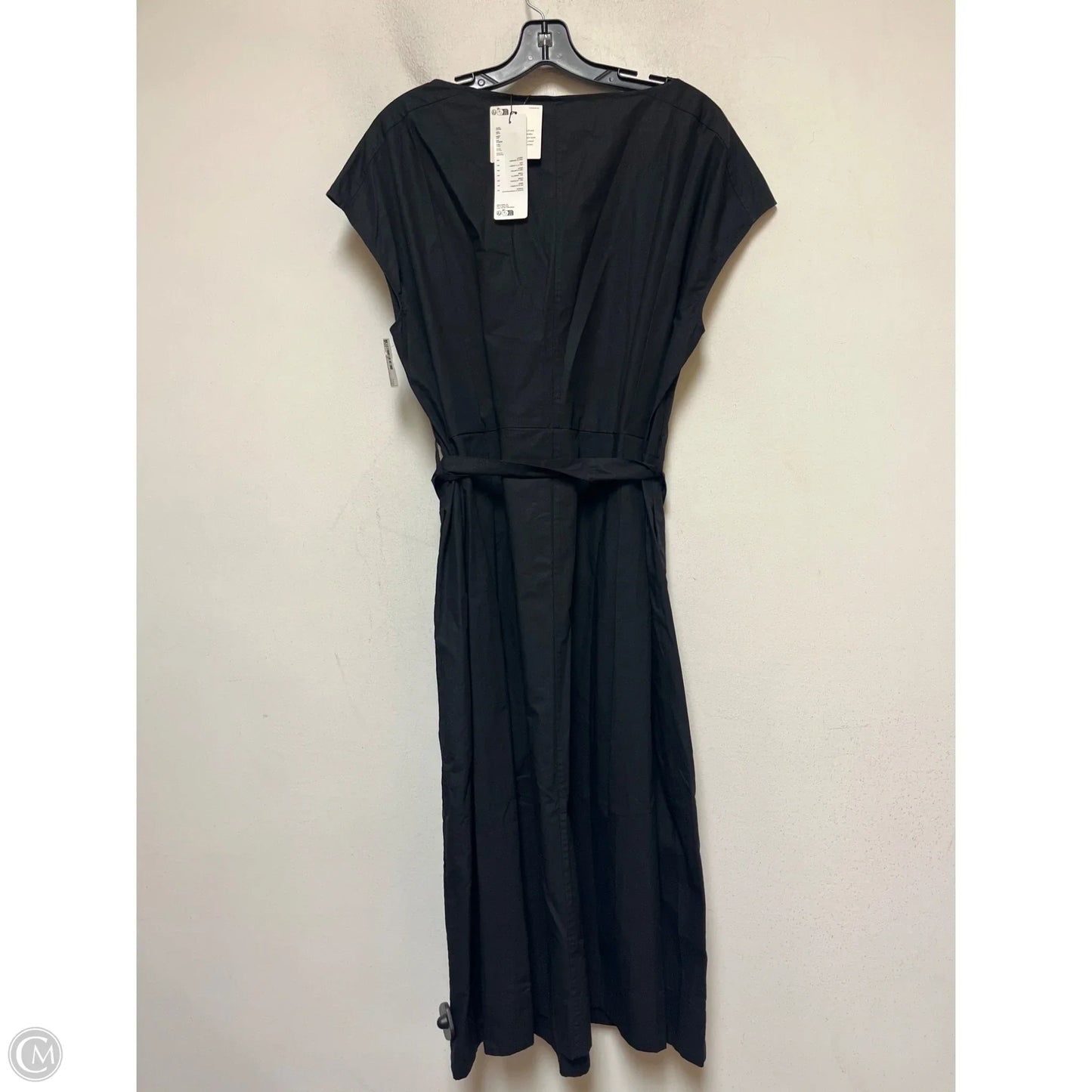 Dress Casual Midi By Uniqlo In Black, Size: L