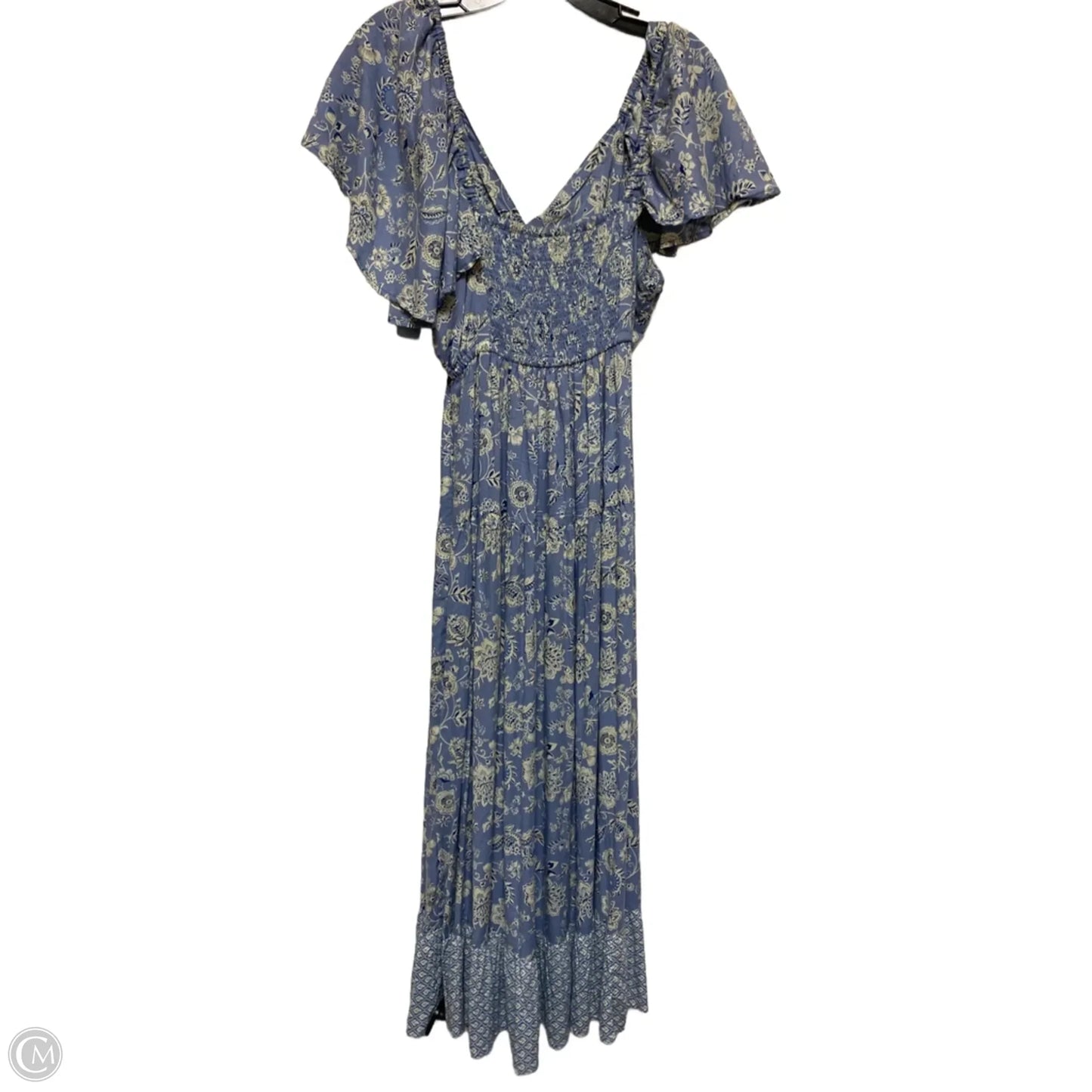 Dress Casual Midi By Angie In Floral Print, Size: L