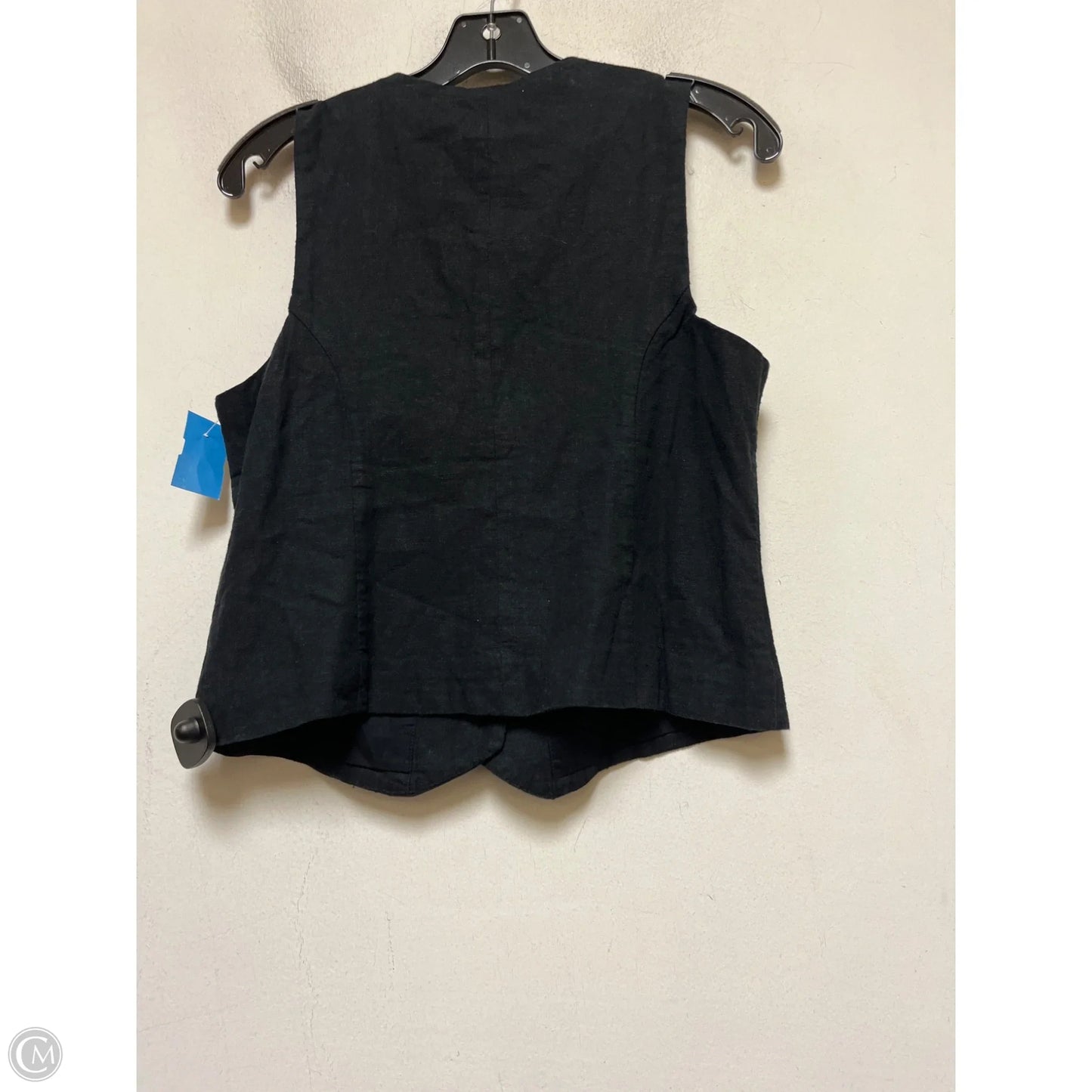 Vest Other By Express In Black, Size: M