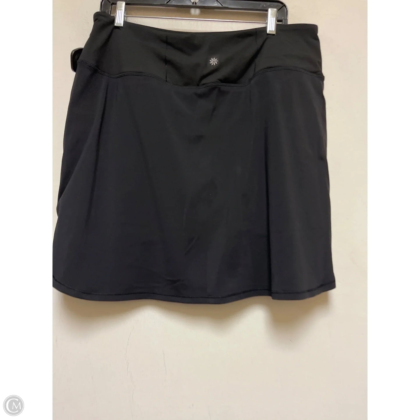 Athletic Skort By Athleta In Black, Size: L