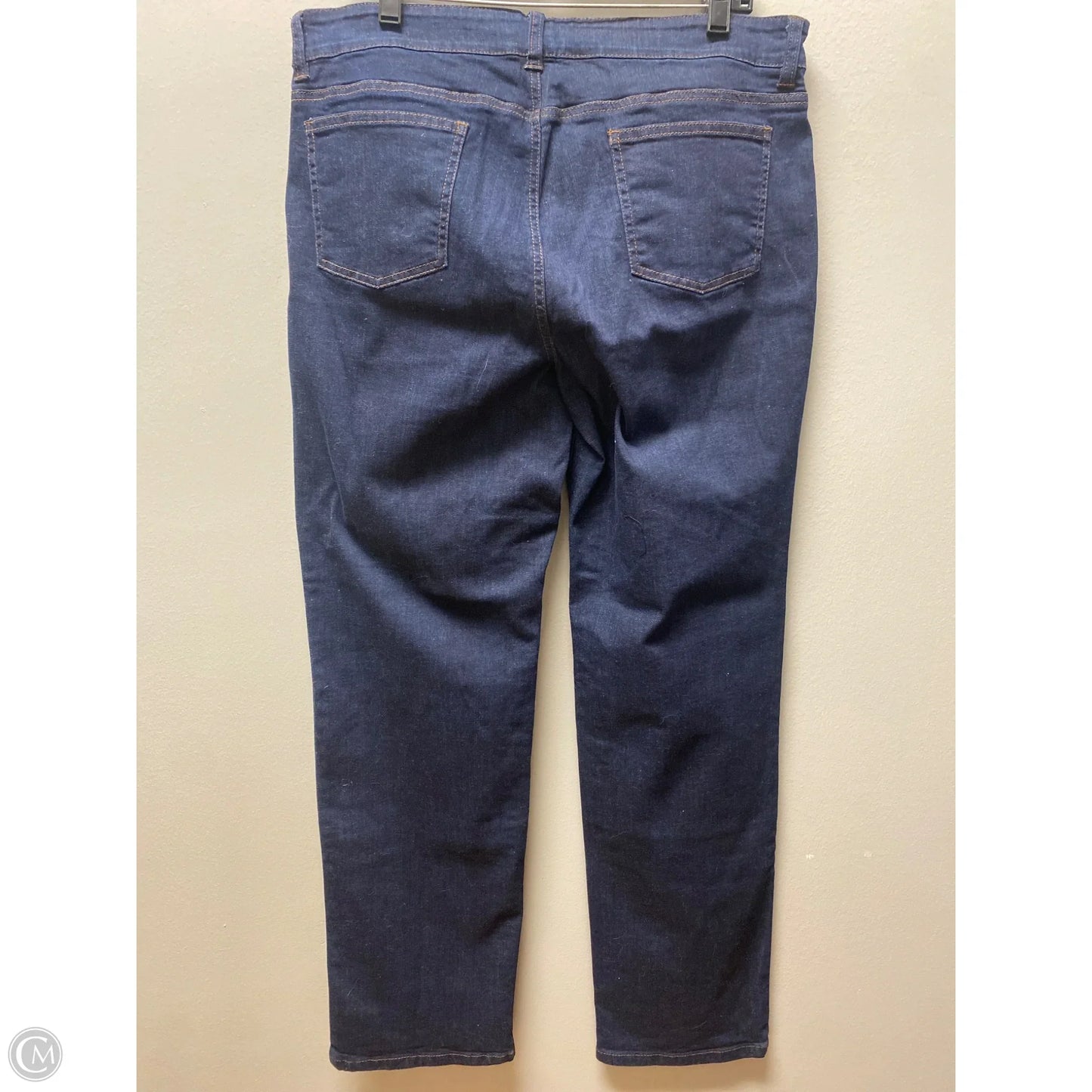 Jeans Boot Cut By Eileen Fisher In Blue Denim, Size: 14