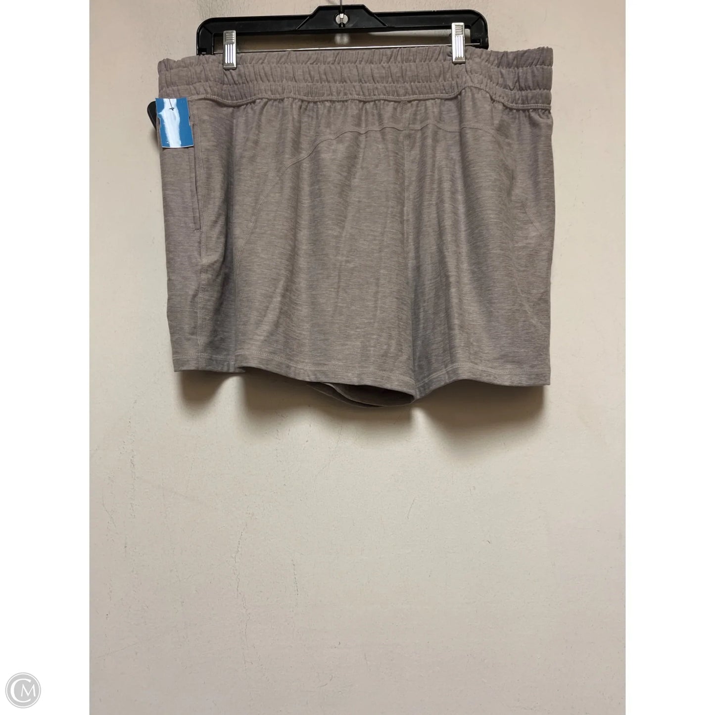 Athletic Shorts By Flx In Grey, Size: Xxl