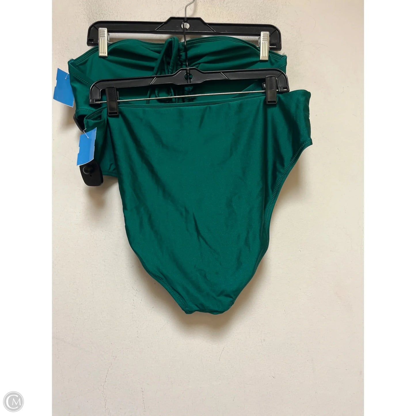 Swimsuit 2pc By Shade & Shore In Green, Size: Xl