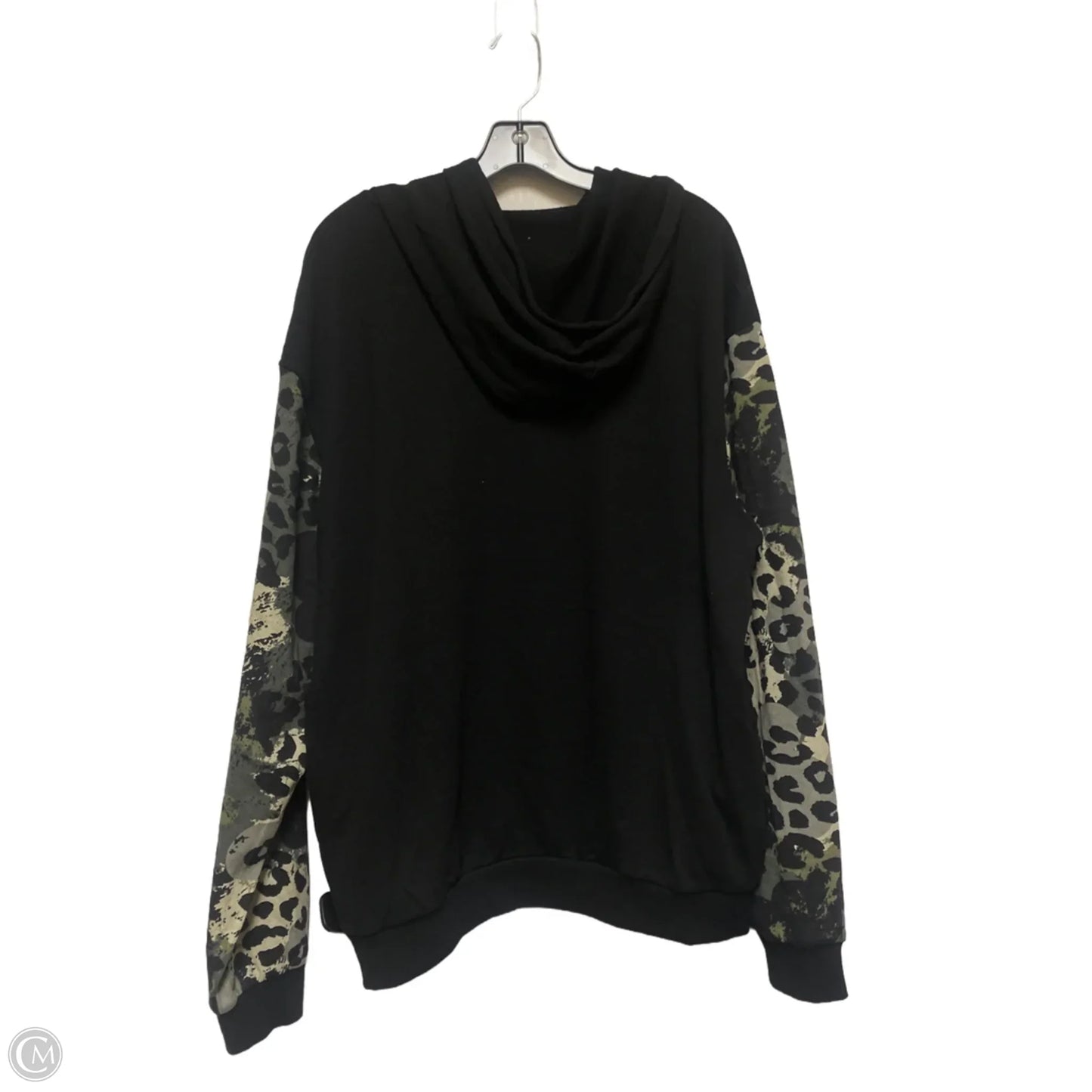 Sweatshirt Hoodie By Disney Store In Black, Size: M