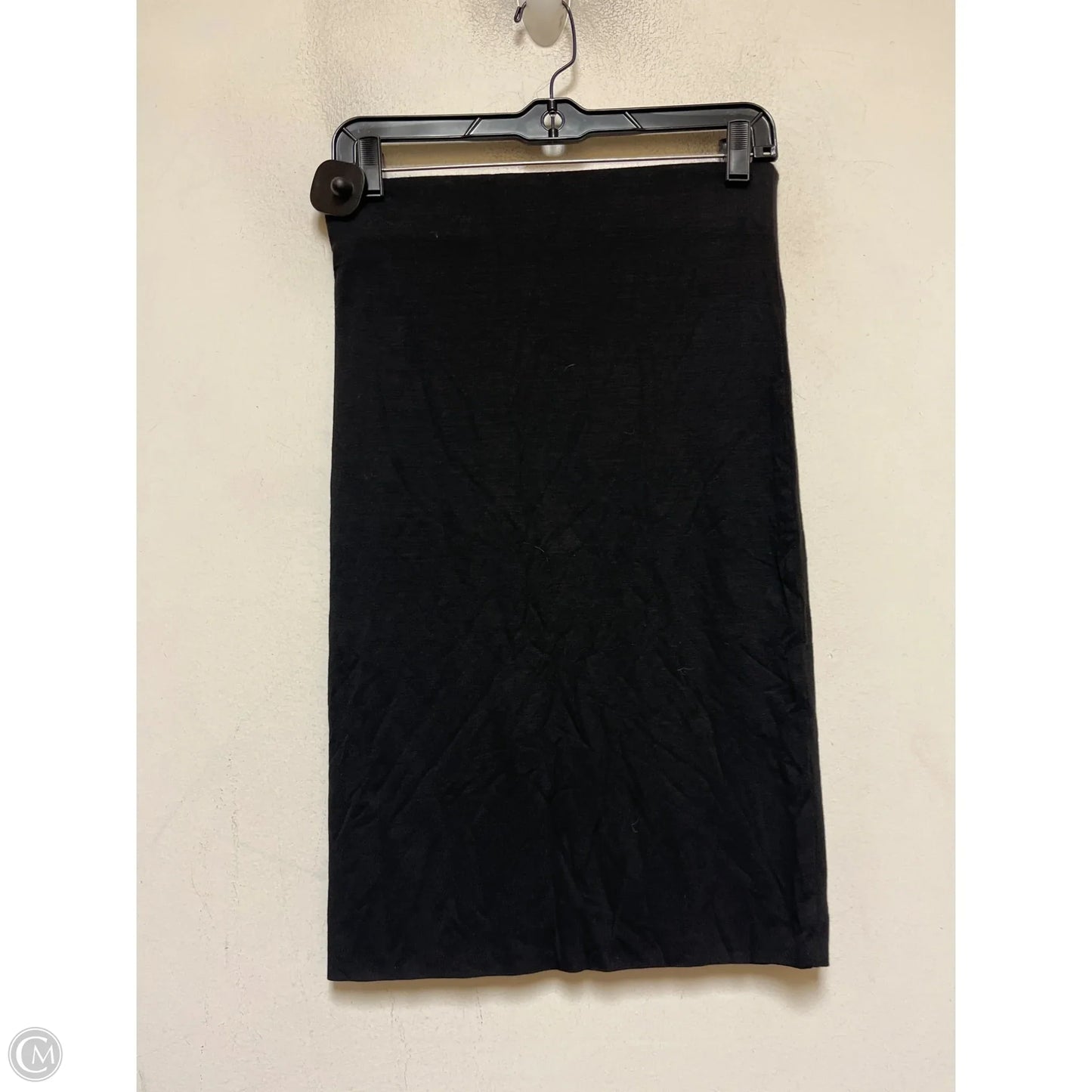 Skirt Midi By Loft In Black, Size: 4