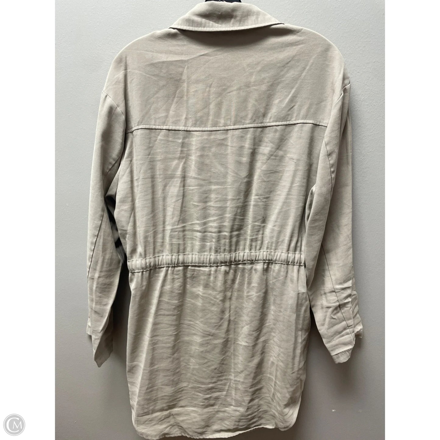 Dress Casual Short By Zara In Beige, Size: S