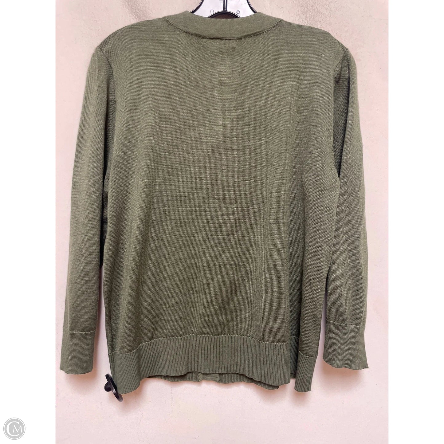 Top Long Sleeve By Cable And Gauge In Green, Size: L