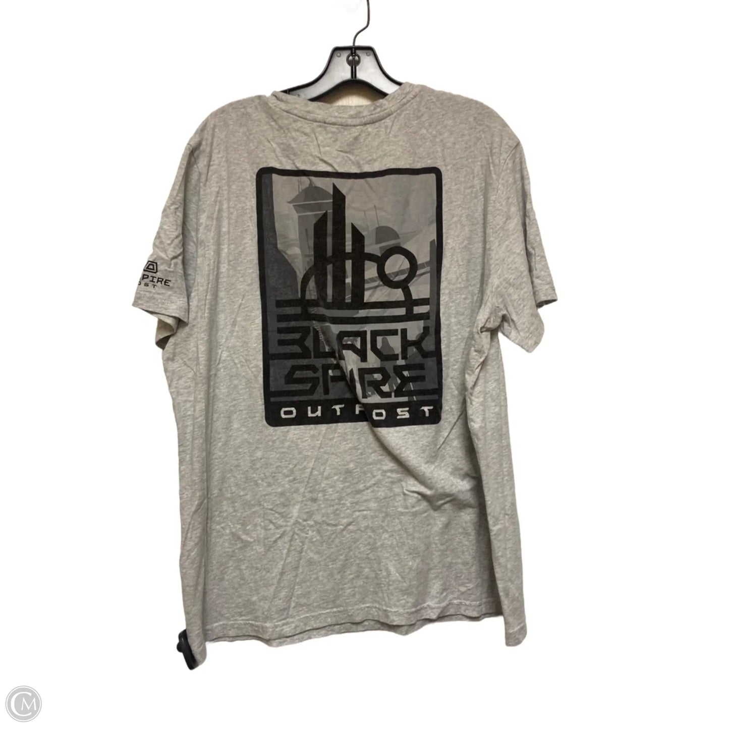 Top Short Sleeve Basic By Disney Store In Grey, Size: L