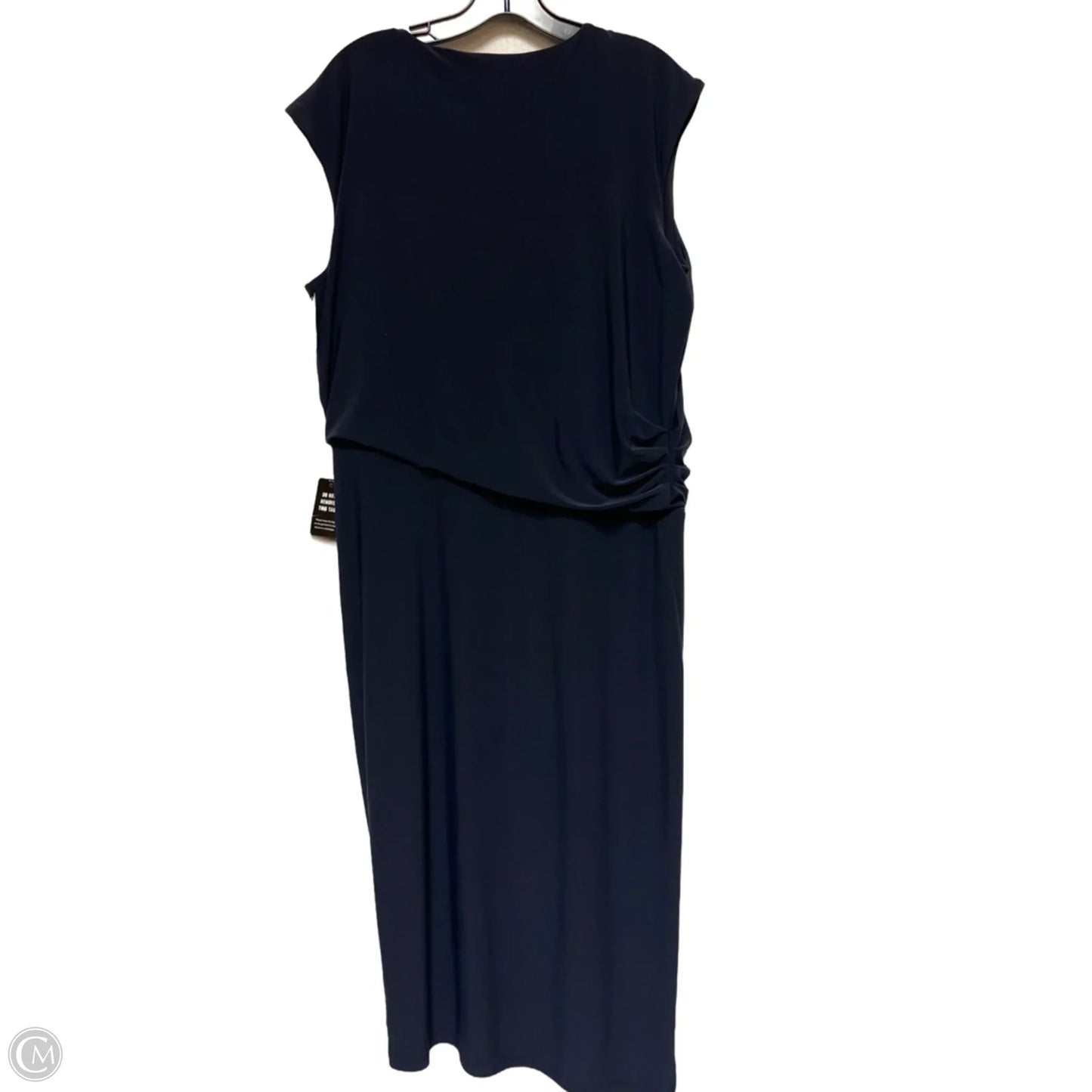 Dress Casual Midi By Express In Navy, Size: L