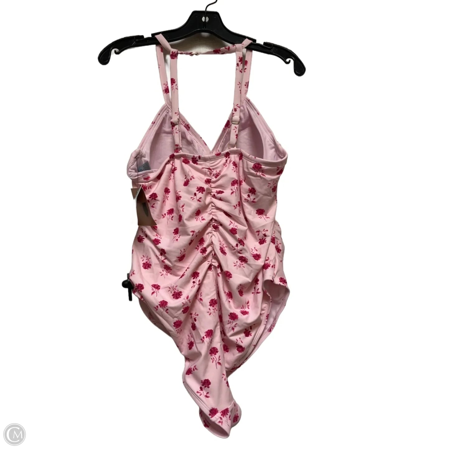 Swimsuit By Shade & Shore In Floral Print, Size: Xxl