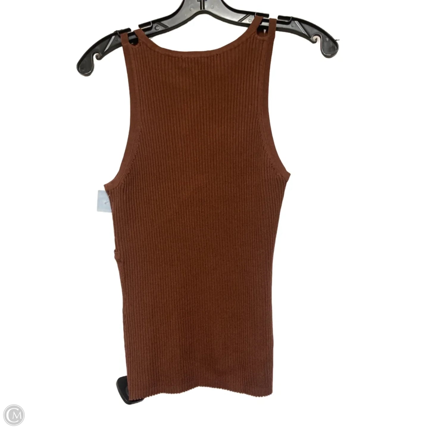 Tank Top By August Silk In Brown, Size: M