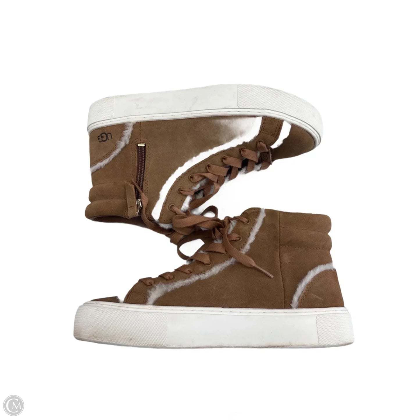 Shoes Designer By Ugg In Brown, Size: 6.5