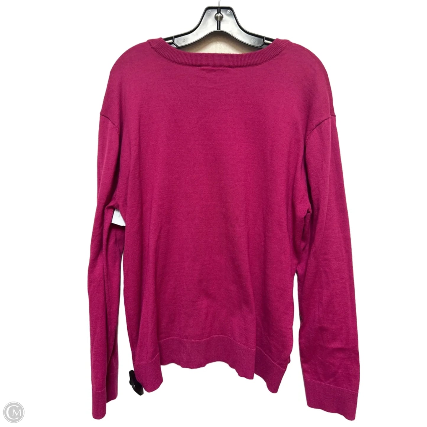 Top Long Sleeve By Michael By Michael Kors In Pink, Size: Xl