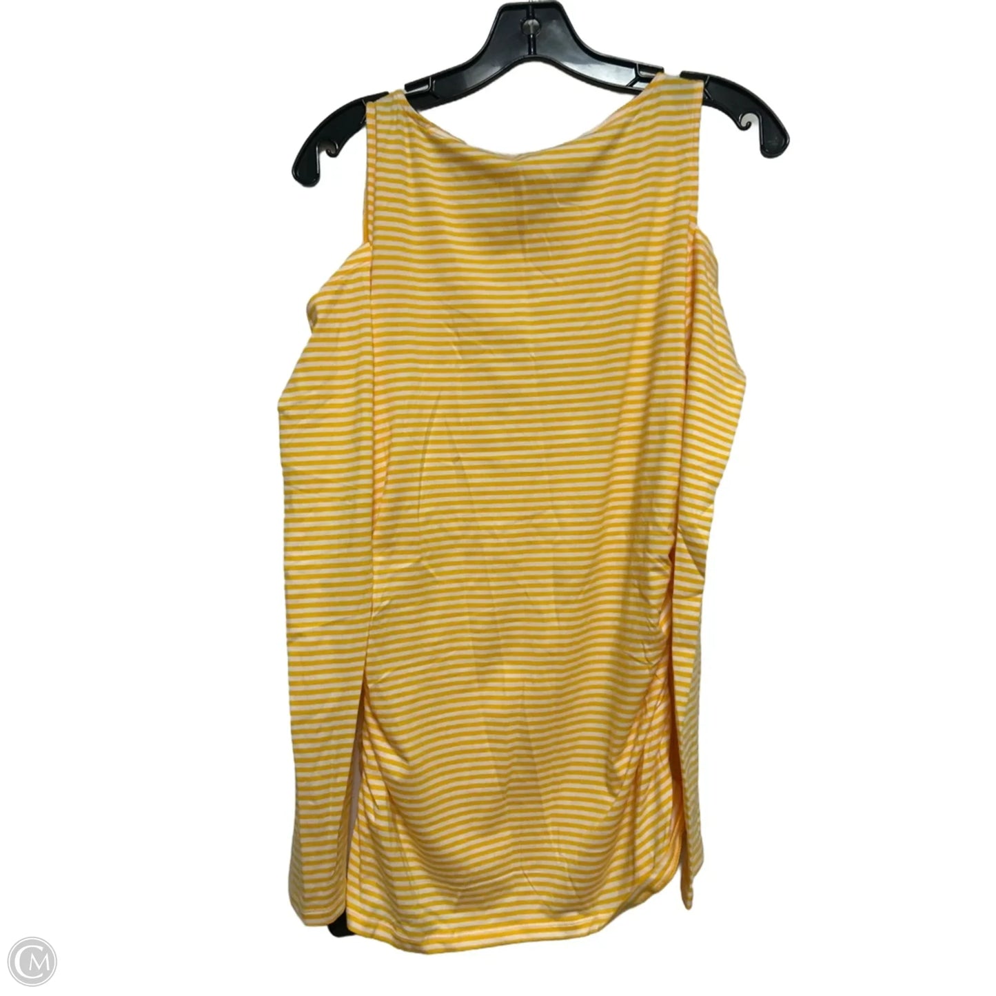 Top Long Sleeve By Michael By Michael Kors In Striped Pattern, Size: L