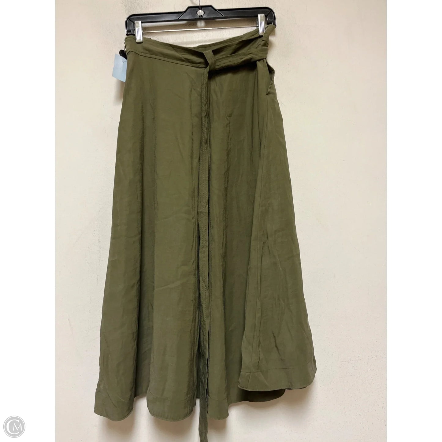 Skirt Maxi By Banana Republic In Green, Size: 8