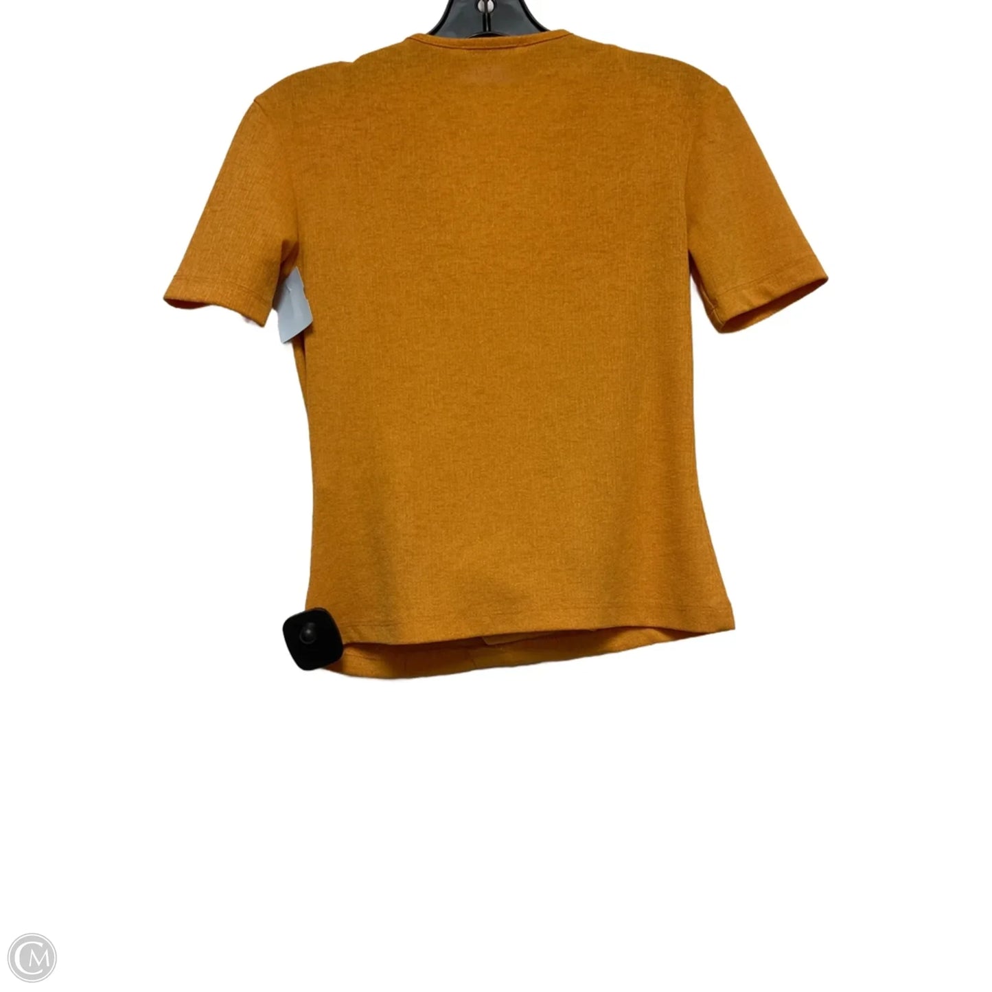 Top Short Sleeve By Zara In Orange, Size: S