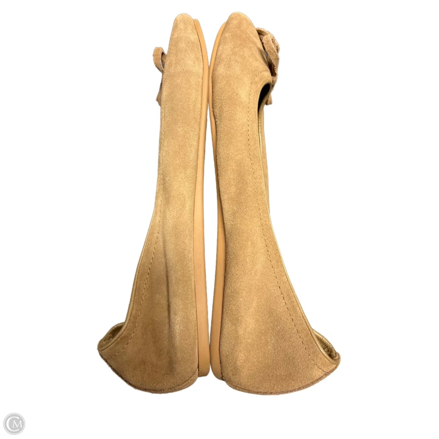 Shoes Flats By Crocs In Brown, Size: 10.5