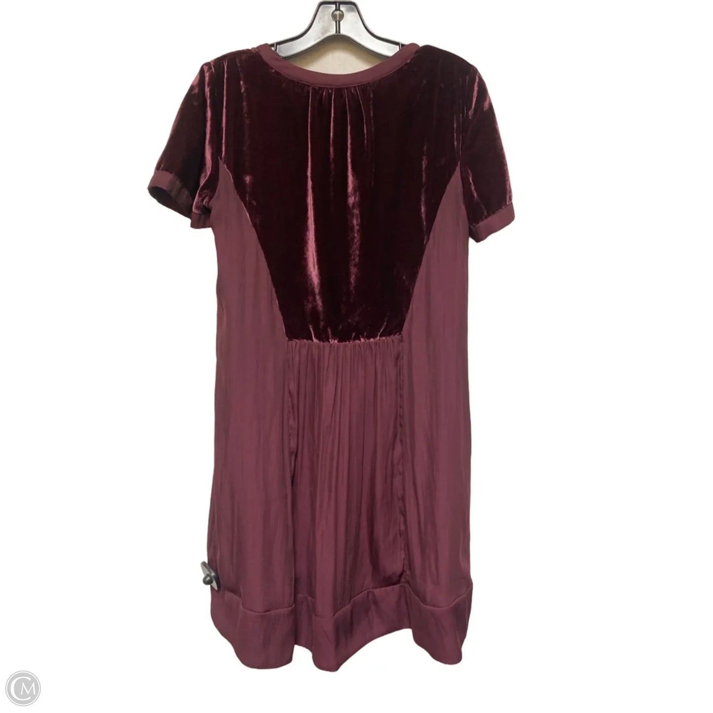 Dress Casual Short By Maeve In Maroon, Size: Sp