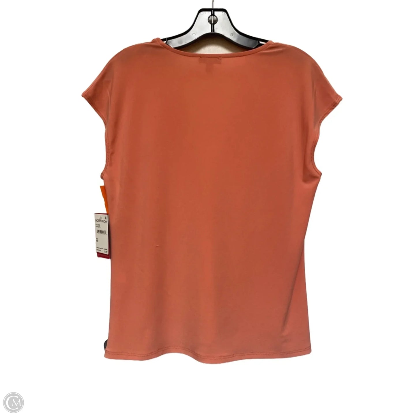 Top Short Sleeve By Vince Camuto In Peach, Size: Xs