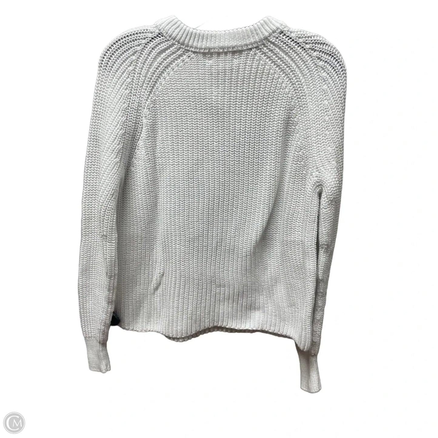 Sweater By Nordstrom In White, Size: Xs