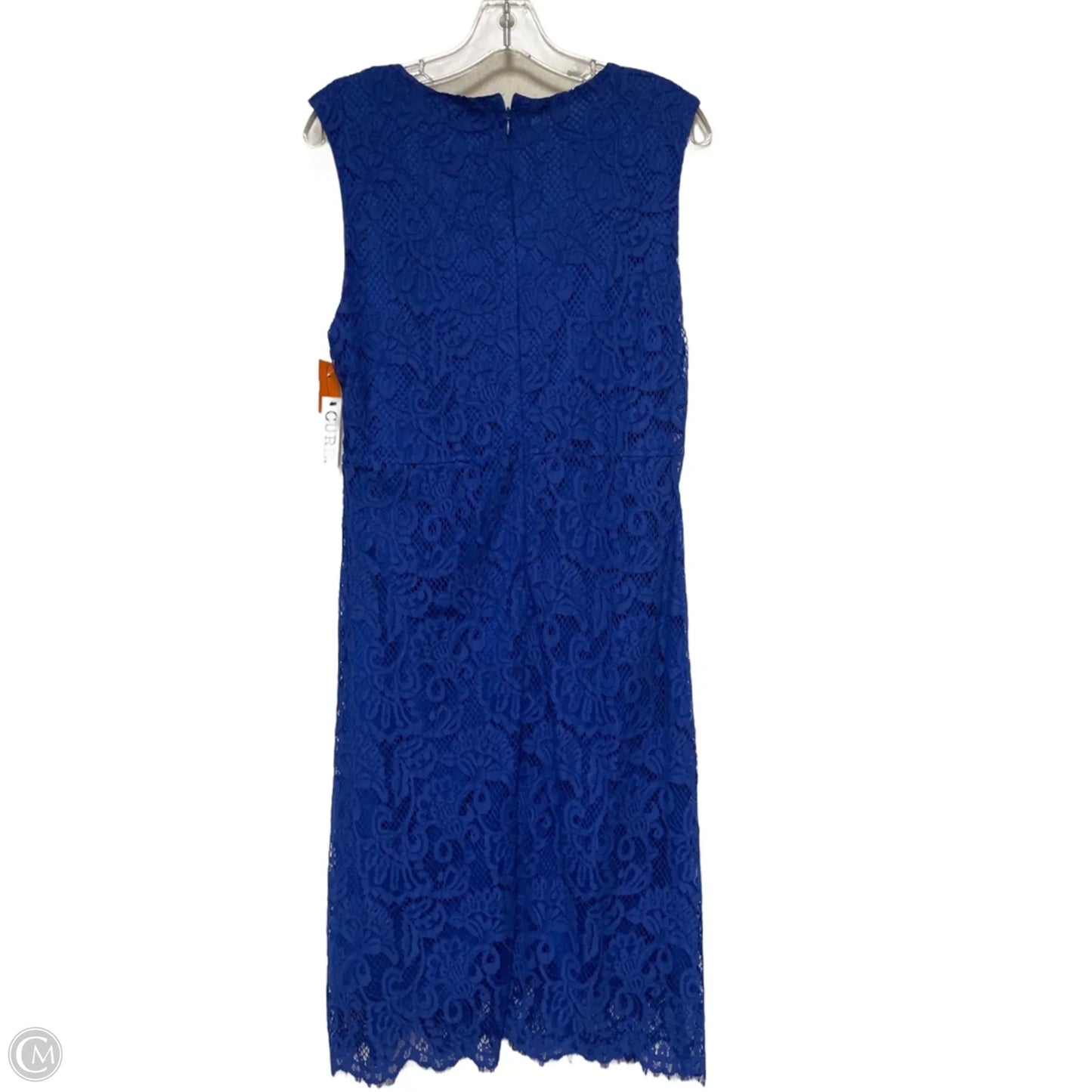 Dress Casual Midi By Cure In Blue, Size: L