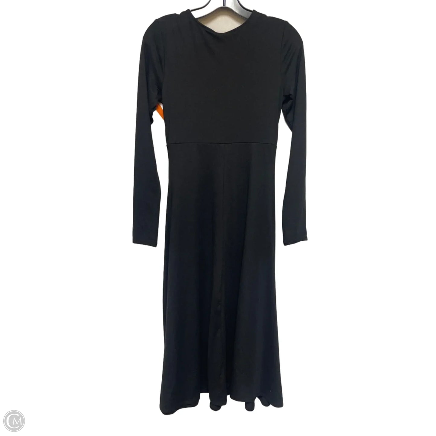 Dress Casual Midi By A New Day In Black, Size: S