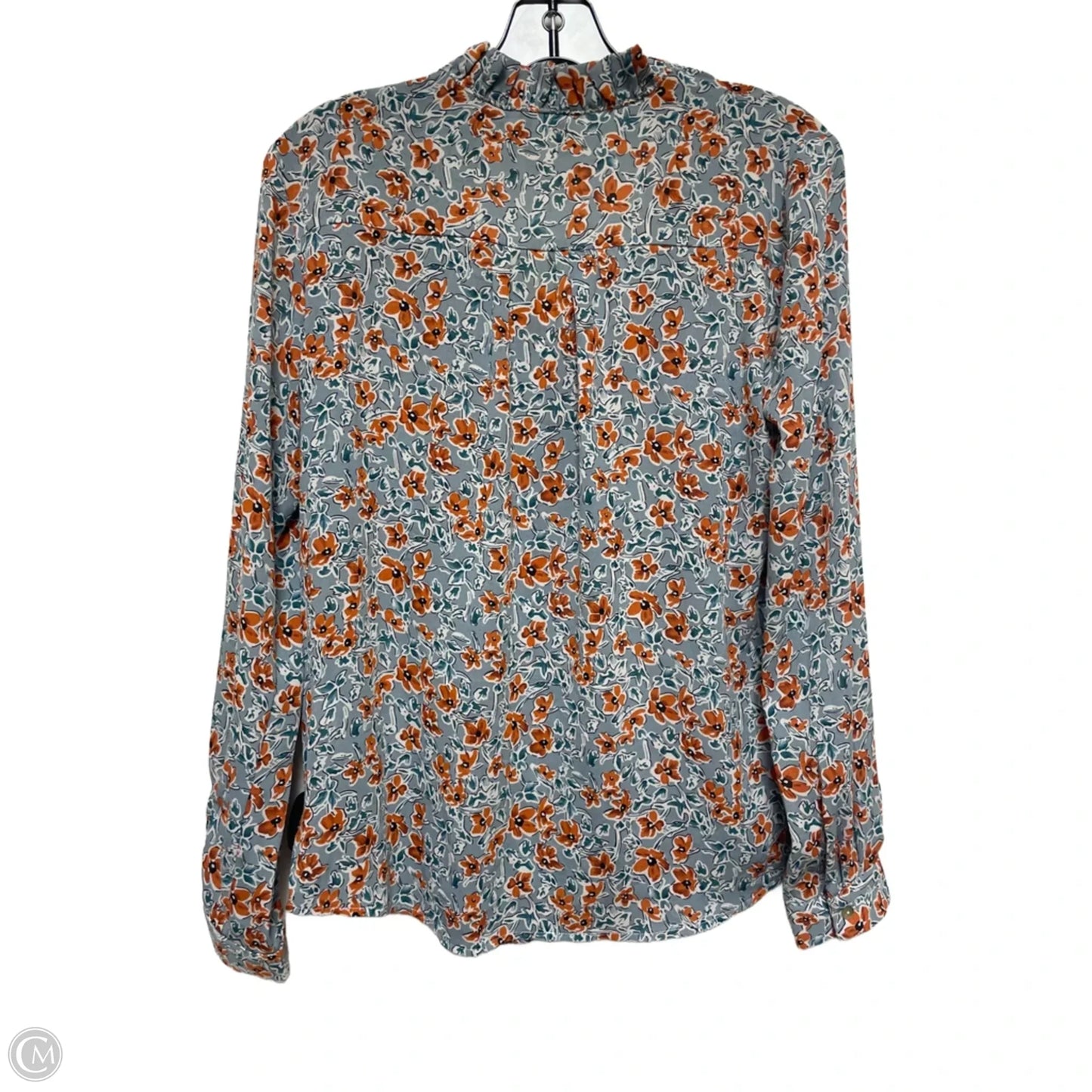 Top Long Sleeve By Clothes Mentor In Floral Print, Size: S