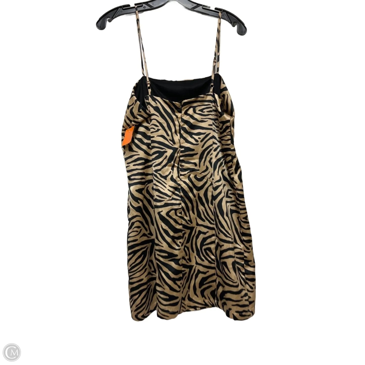 Dress Casual Short By Forever 21 In Zebra Print, Size: M