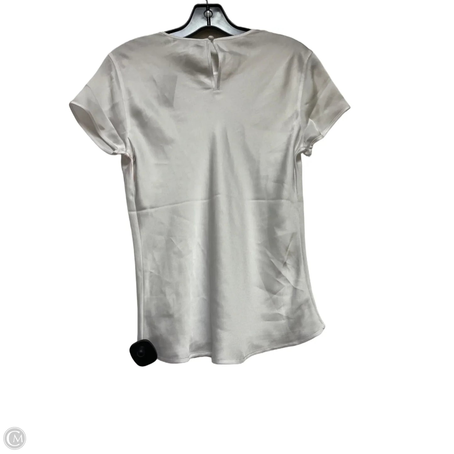 Top Short Sleeve By Express In White, Size: Xs