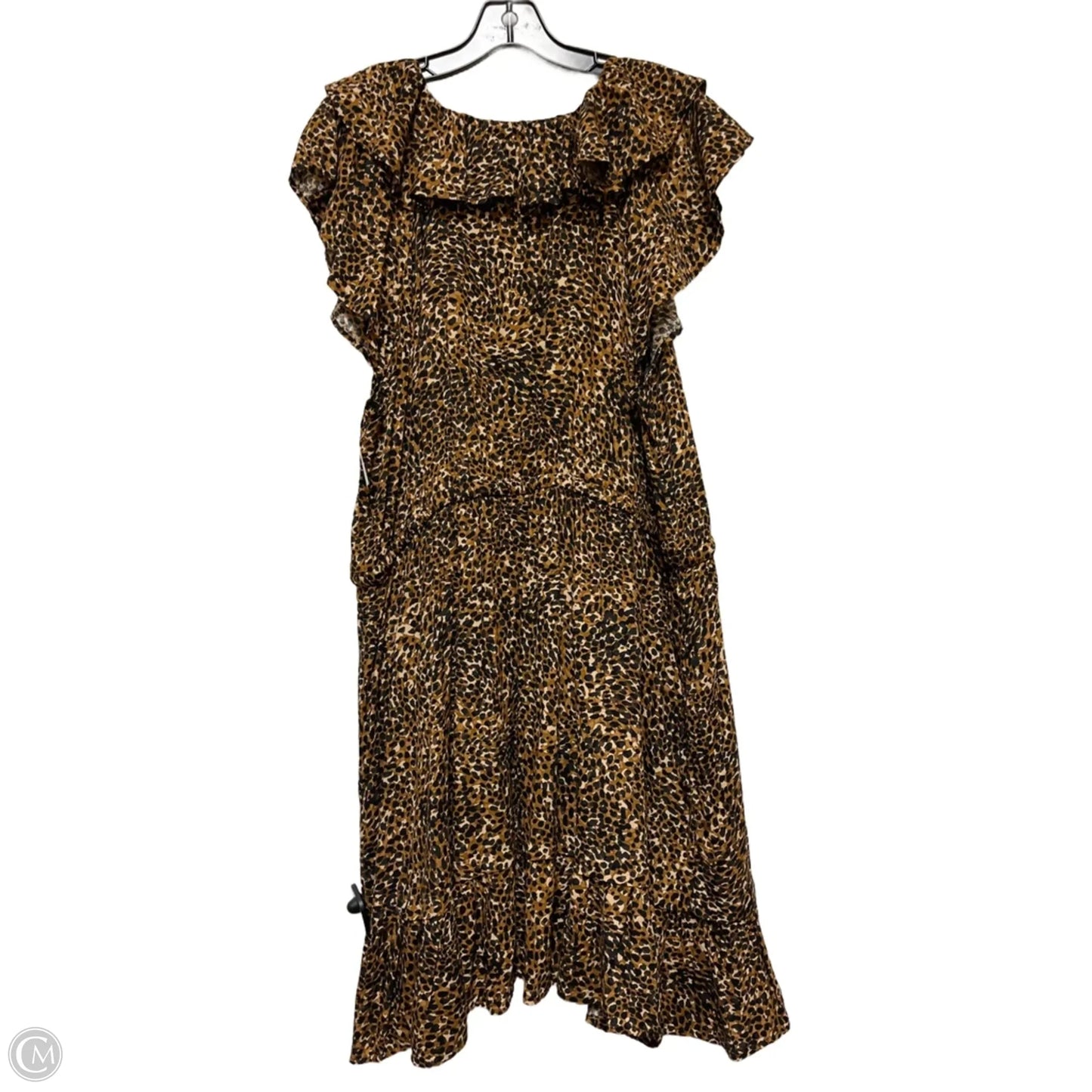 Dress Casual Short By Old Navy In Animal Print, Size: Xxl
