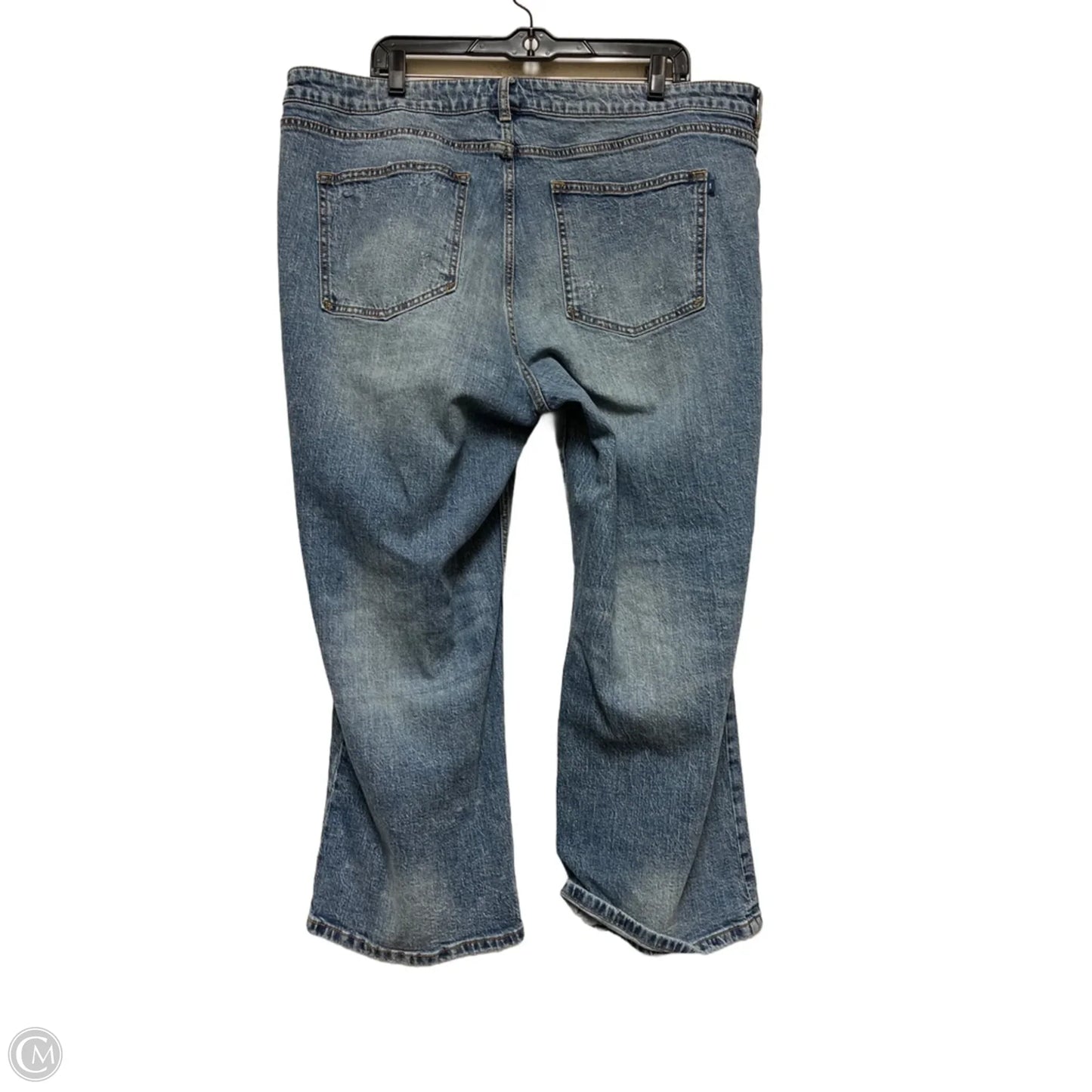 Jeans Boot Cut By Pilcro In Blue Denim, Size: 20