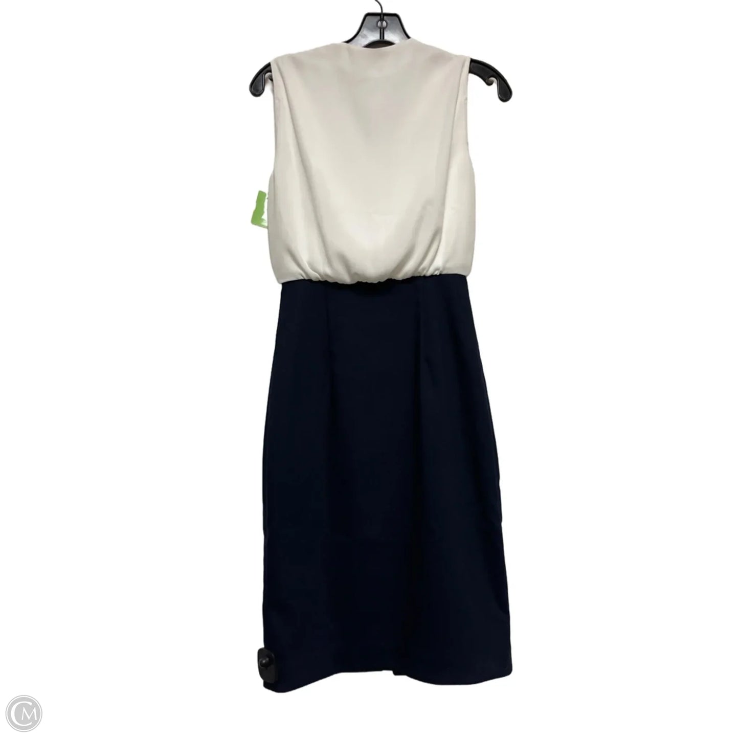 Dress Casual Midi By Ted Baker In Blue & White, Size: Xs