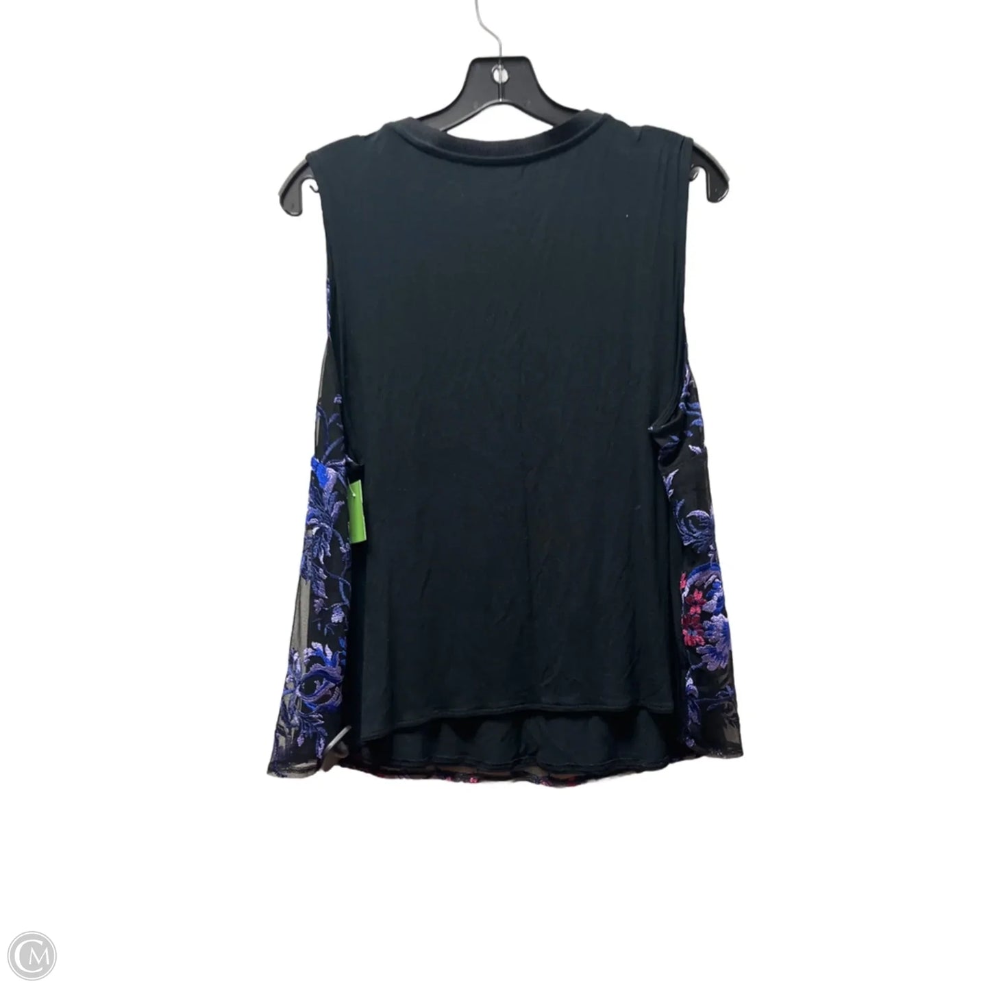 Top Sleeveless By A New Day In Floral Print, Size: Xxl