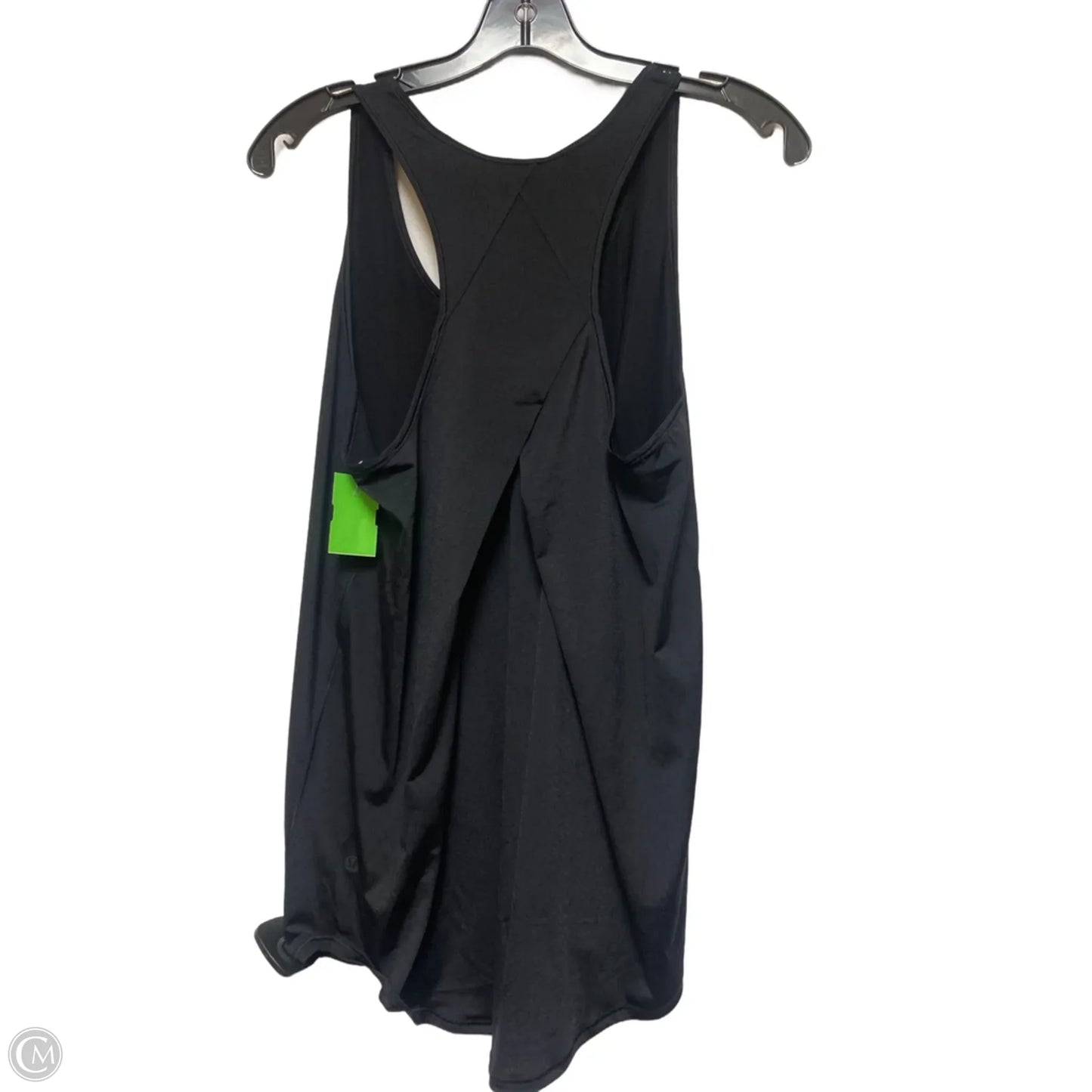 Athletic Tank Top By Lululemon In Black, Size: M