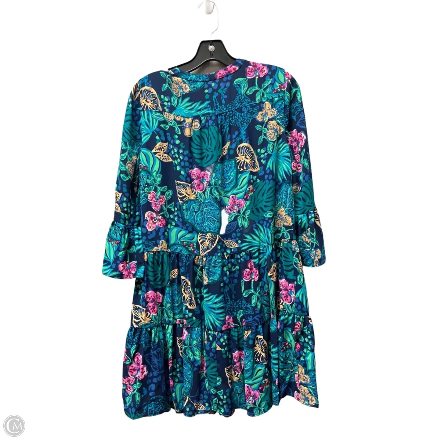 Dress Designer By Lilly Pulitzer In Floral Print, Size: 0